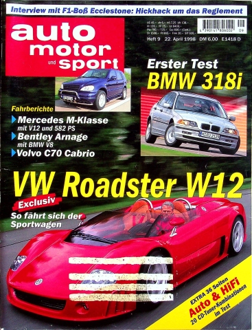 Auto Motor und Sport 09/1998 Auto Motor und Sport 09/1998